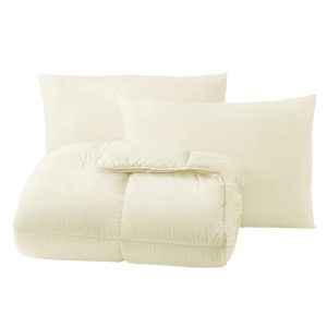 macaron yastık yorgan set sarı 03