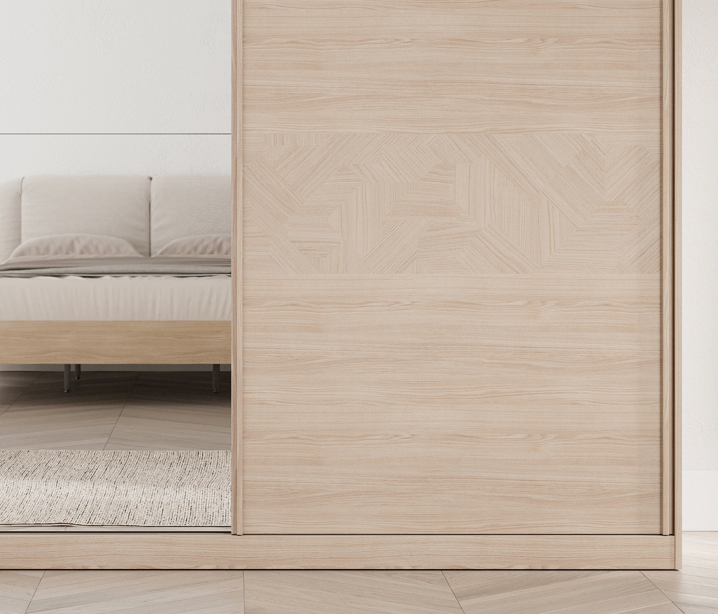 TERRA 240 CM SLIDE DOOR WARDROBE - Image 5