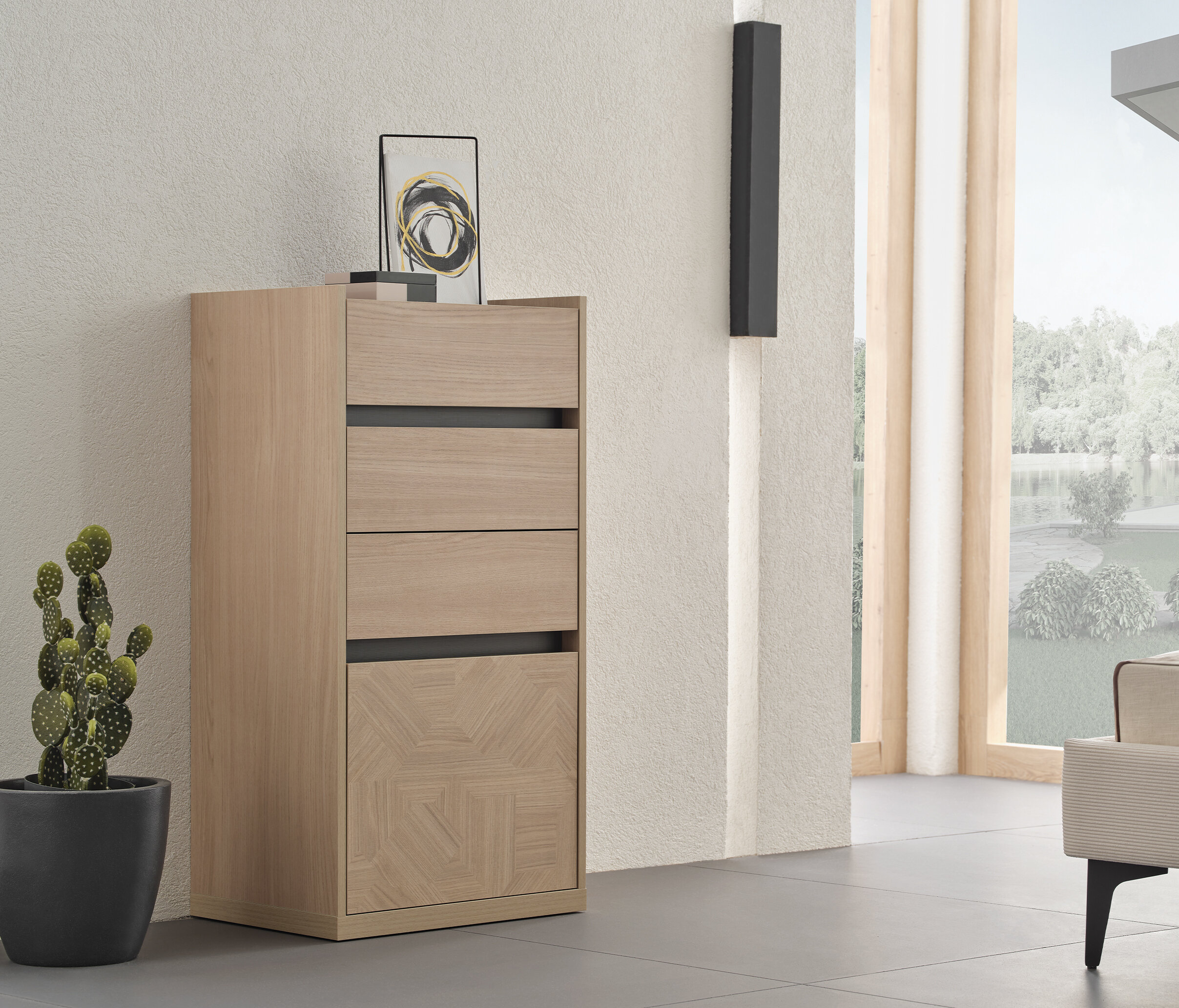 TERRA HIGH CHEST OF DRAWERS - Image 6