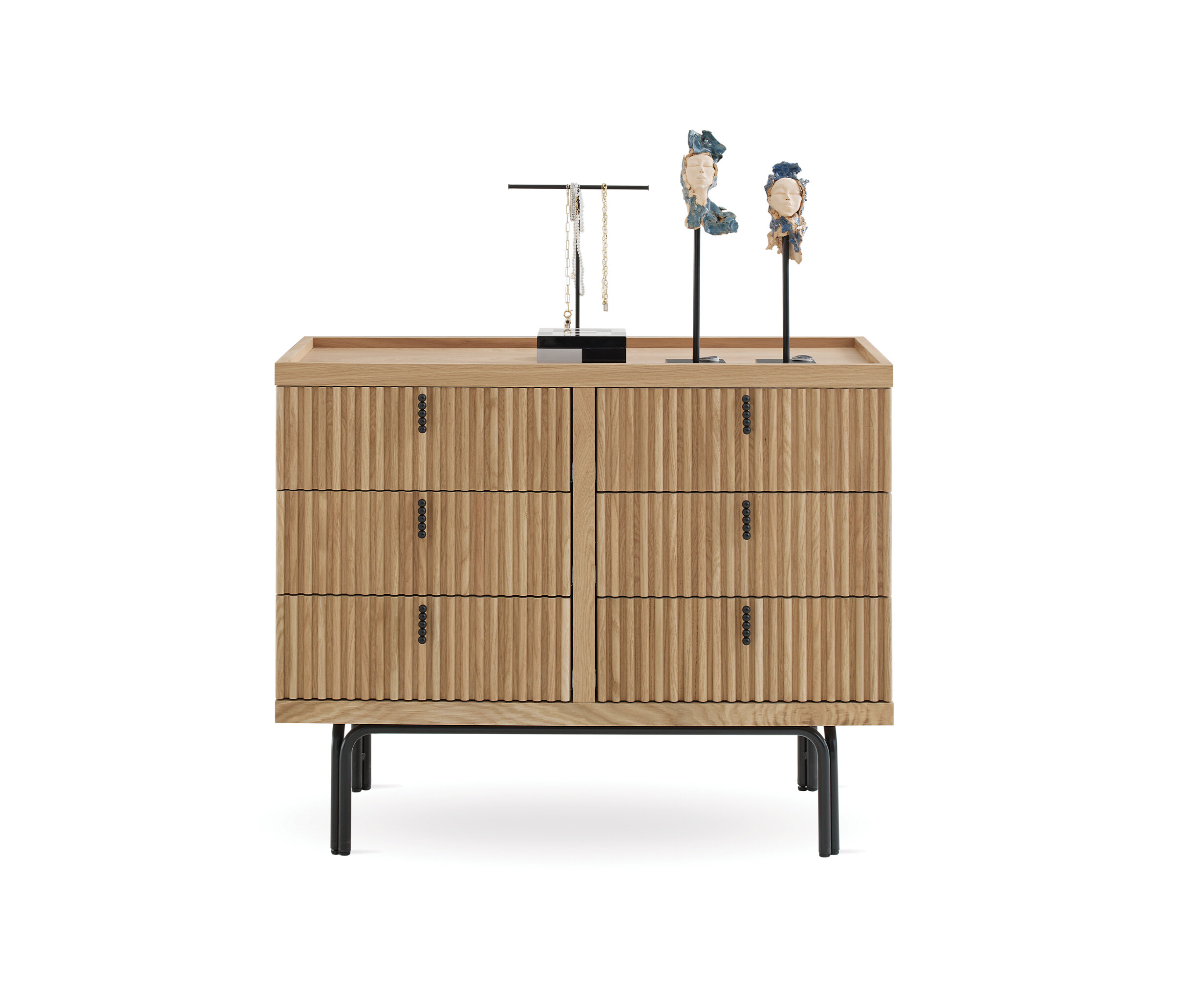 AUSTIN CHEST OF 6 DRAWERS OAK