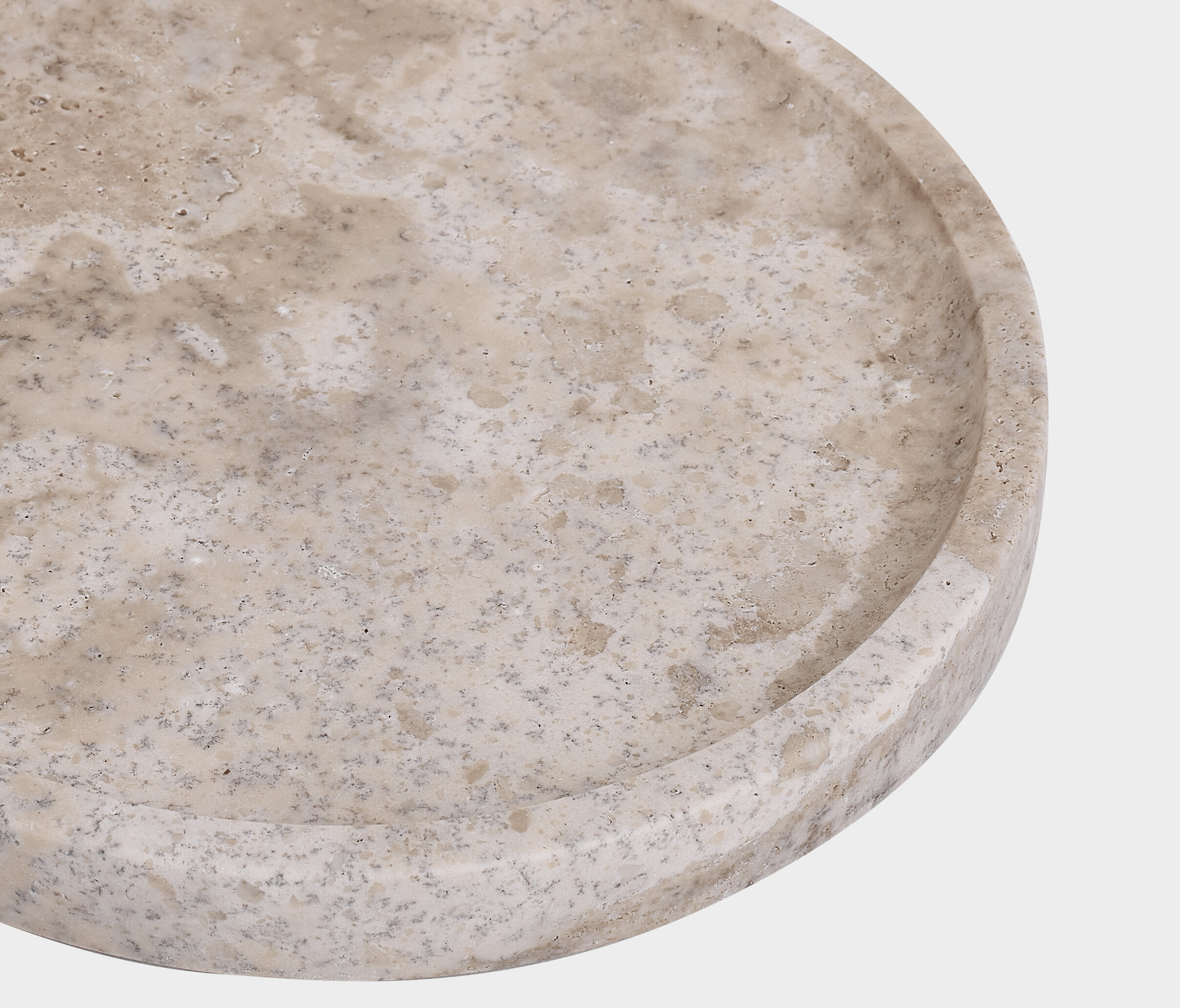 OTILIA GREY MIDDLE DECORATIVE PLATE BOWL EH - Image 3