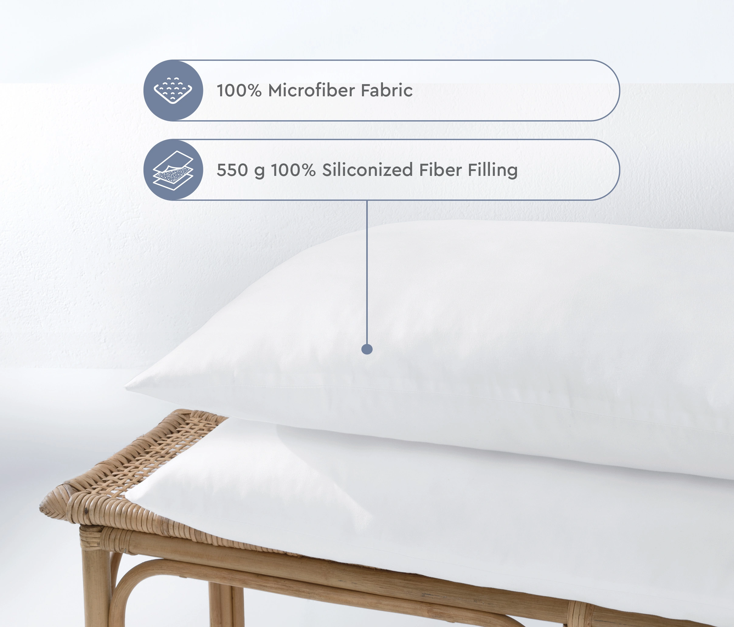 50x70 HU Eco Night Pillow - 650 gr - Image 5