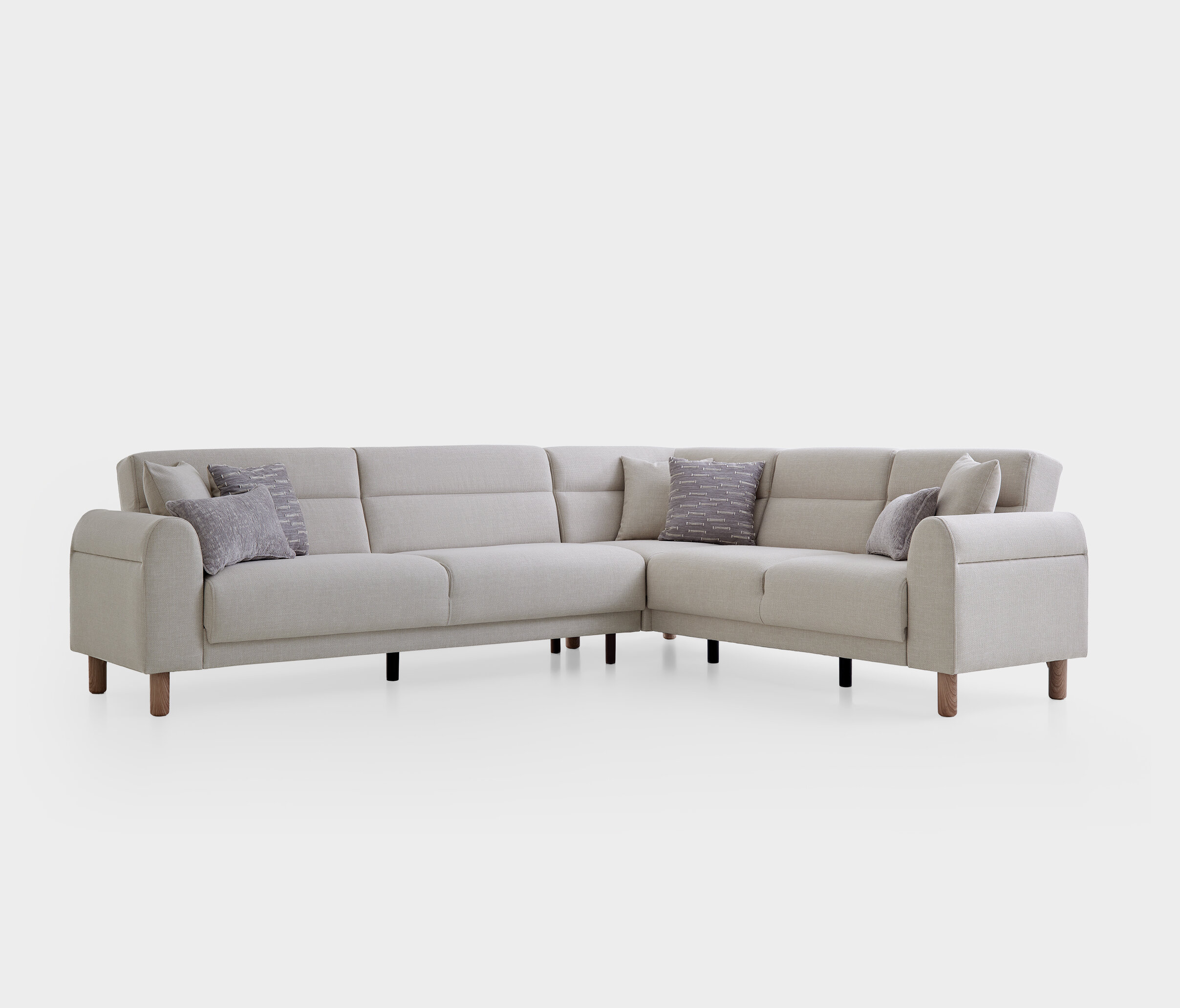 PALOMA CORNER SOFA BED RIGHT GK:55904 CREAM AR:301 - Image 9