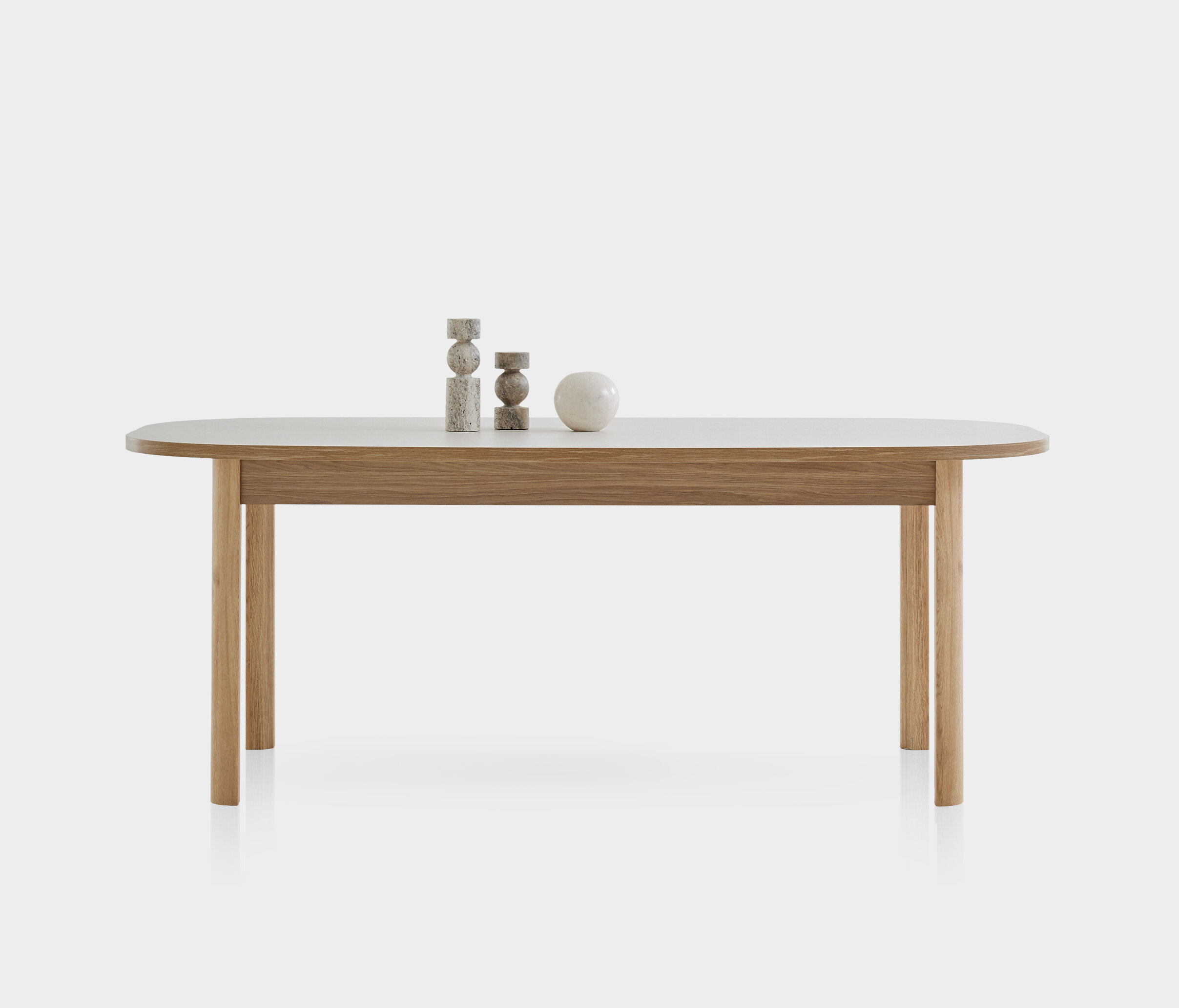 PERGE NON-EXTENDABLE TABLE WITH WOODEN LEG - Image 9