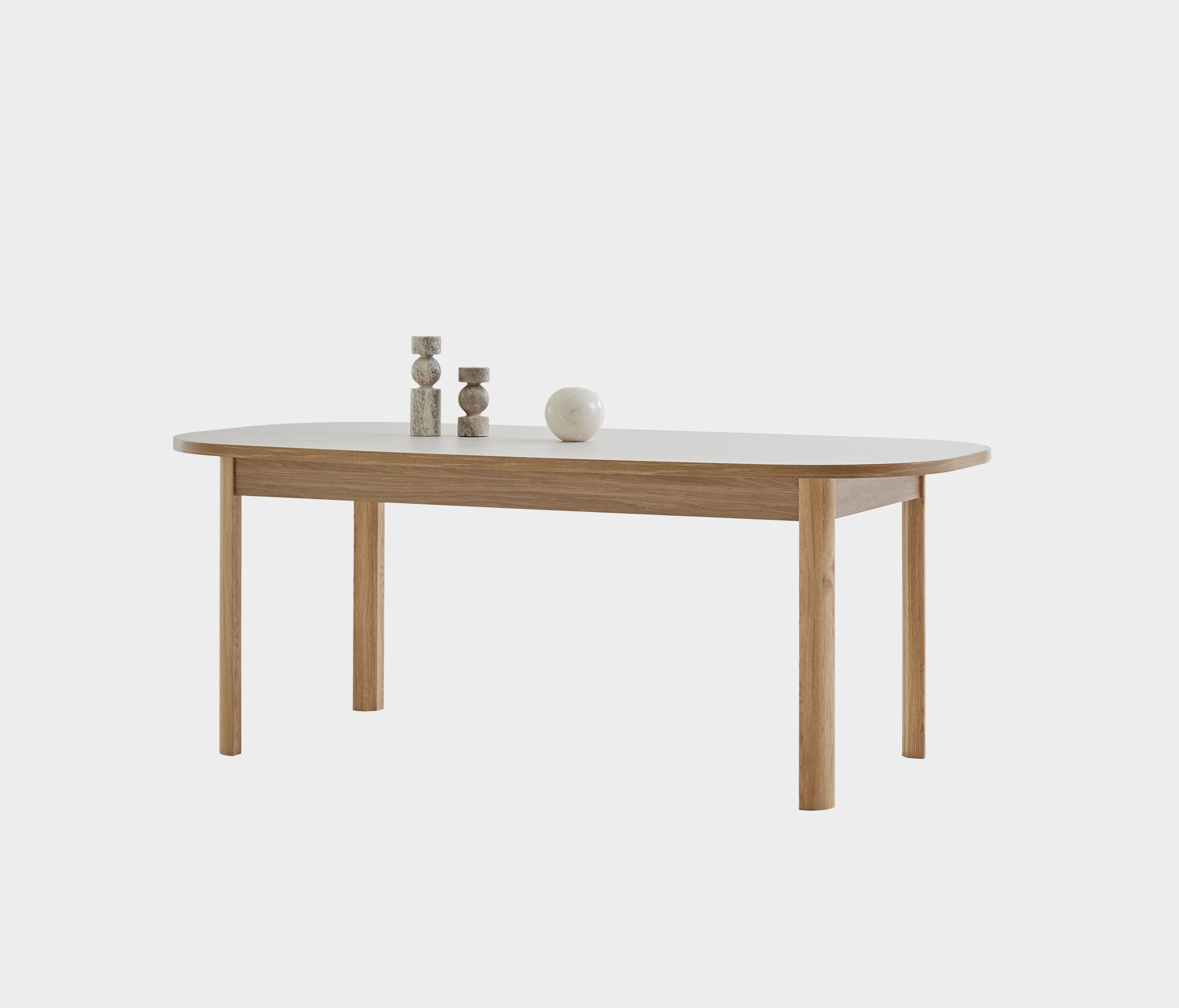 PERGE NON-EXTENDABLE TABLE WITH WOODEN LEG - Image 7