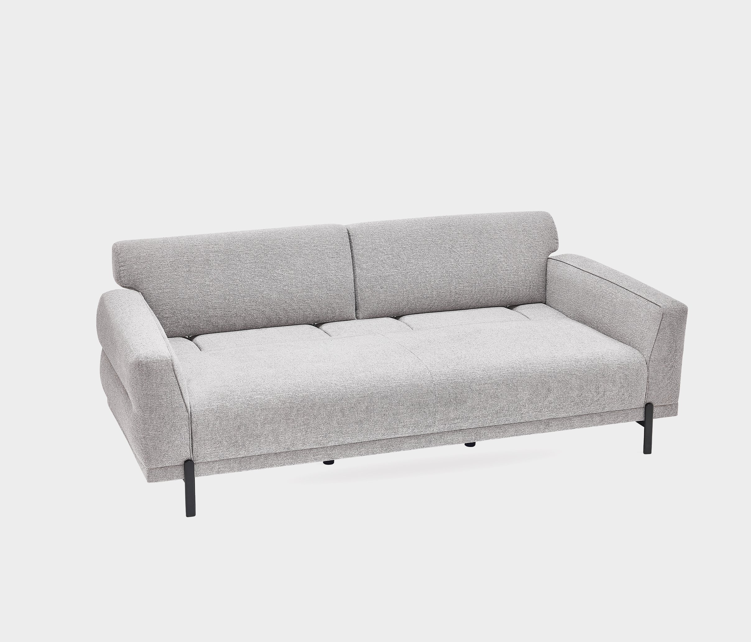 TERRA 3 SEATER SOFA BED 2237 K3 GK:16008 MIDDLE GRAY - Image 10