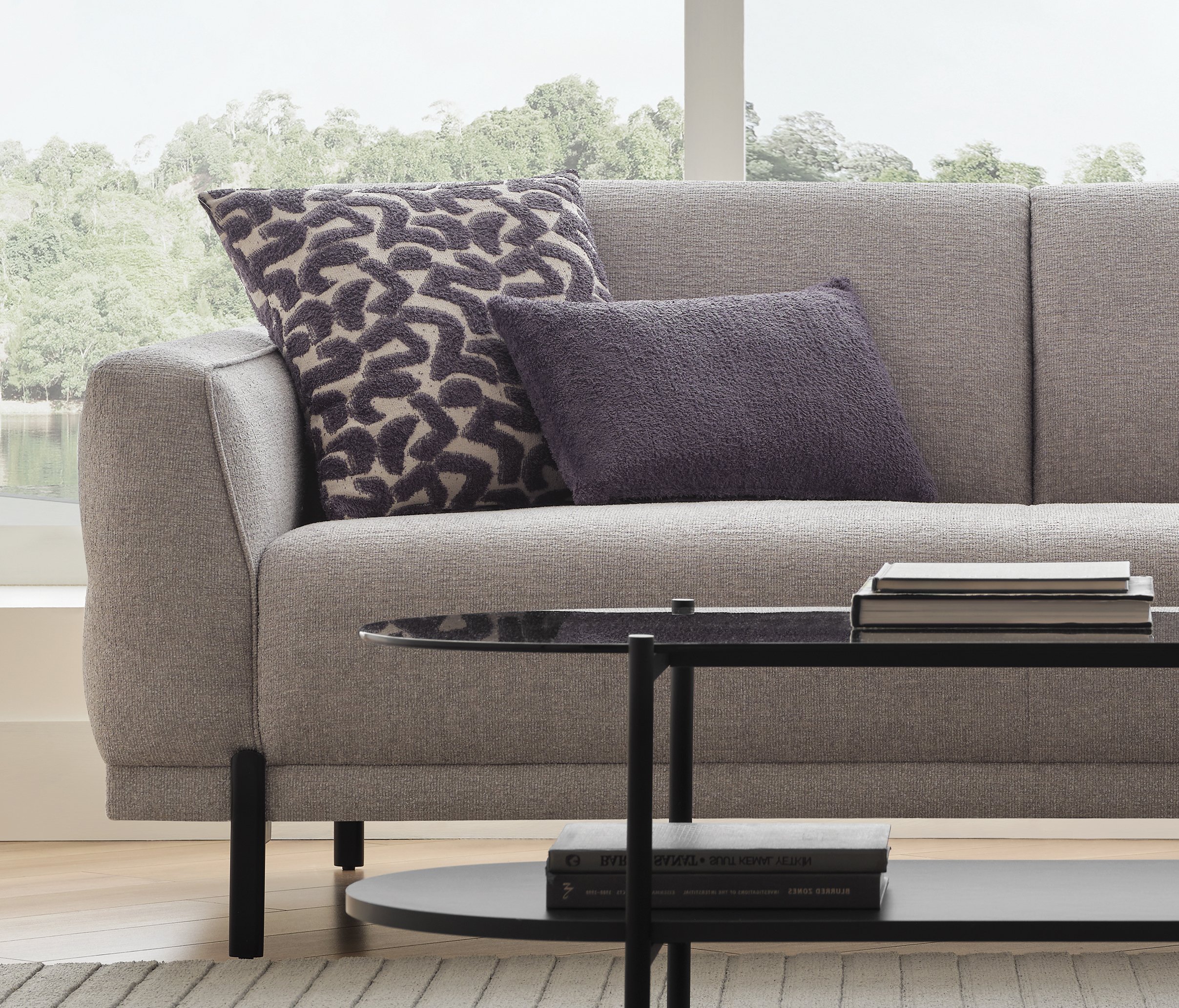 TERRA 3 SEATER SOFA BED 2237 K3 GK:16008 MIDDLE GRAY - Image 4