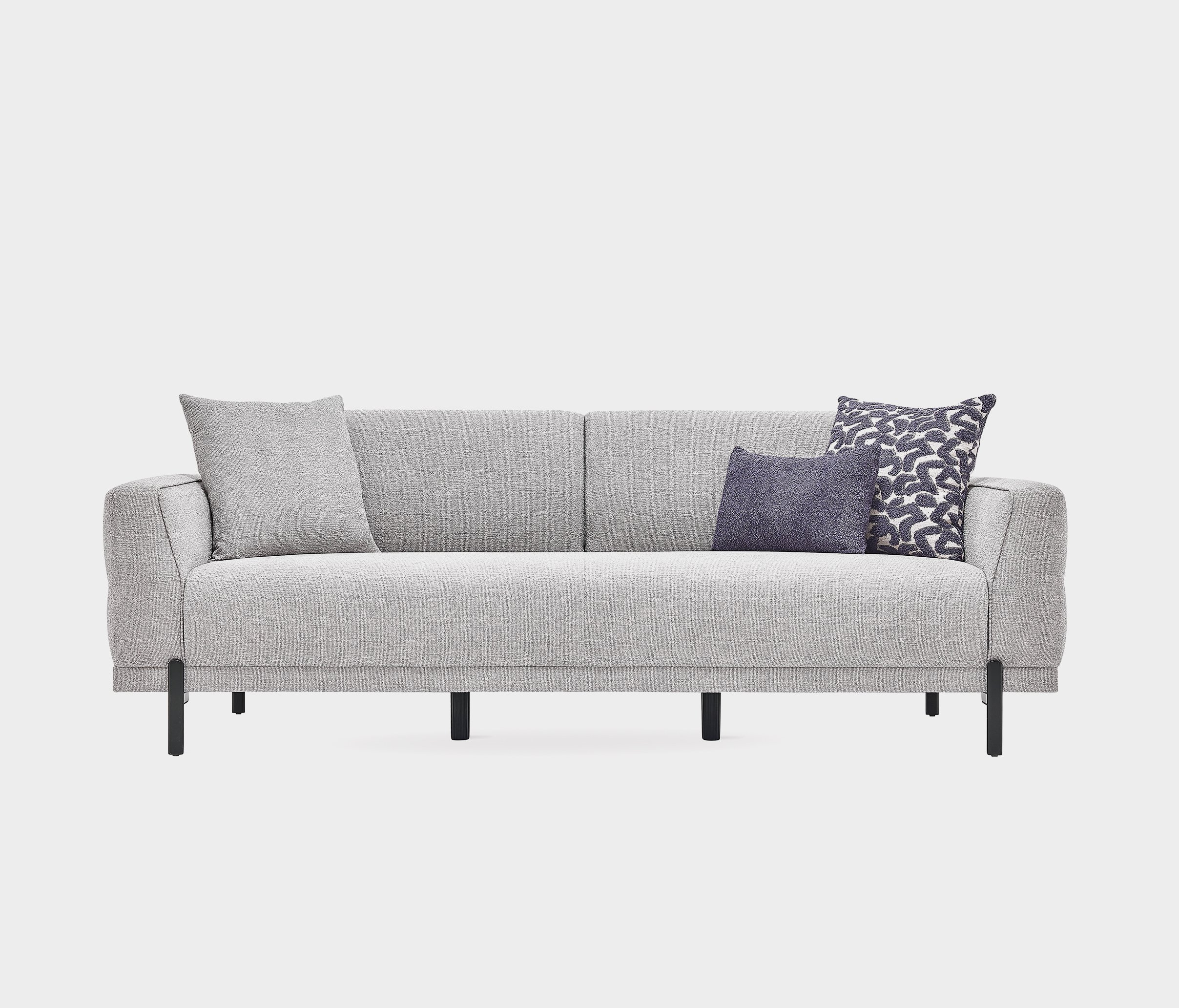 TERRA 3 SEATER SOFA BED 2237 K3 GK:16008 MIDDLE GRAY - Image 5