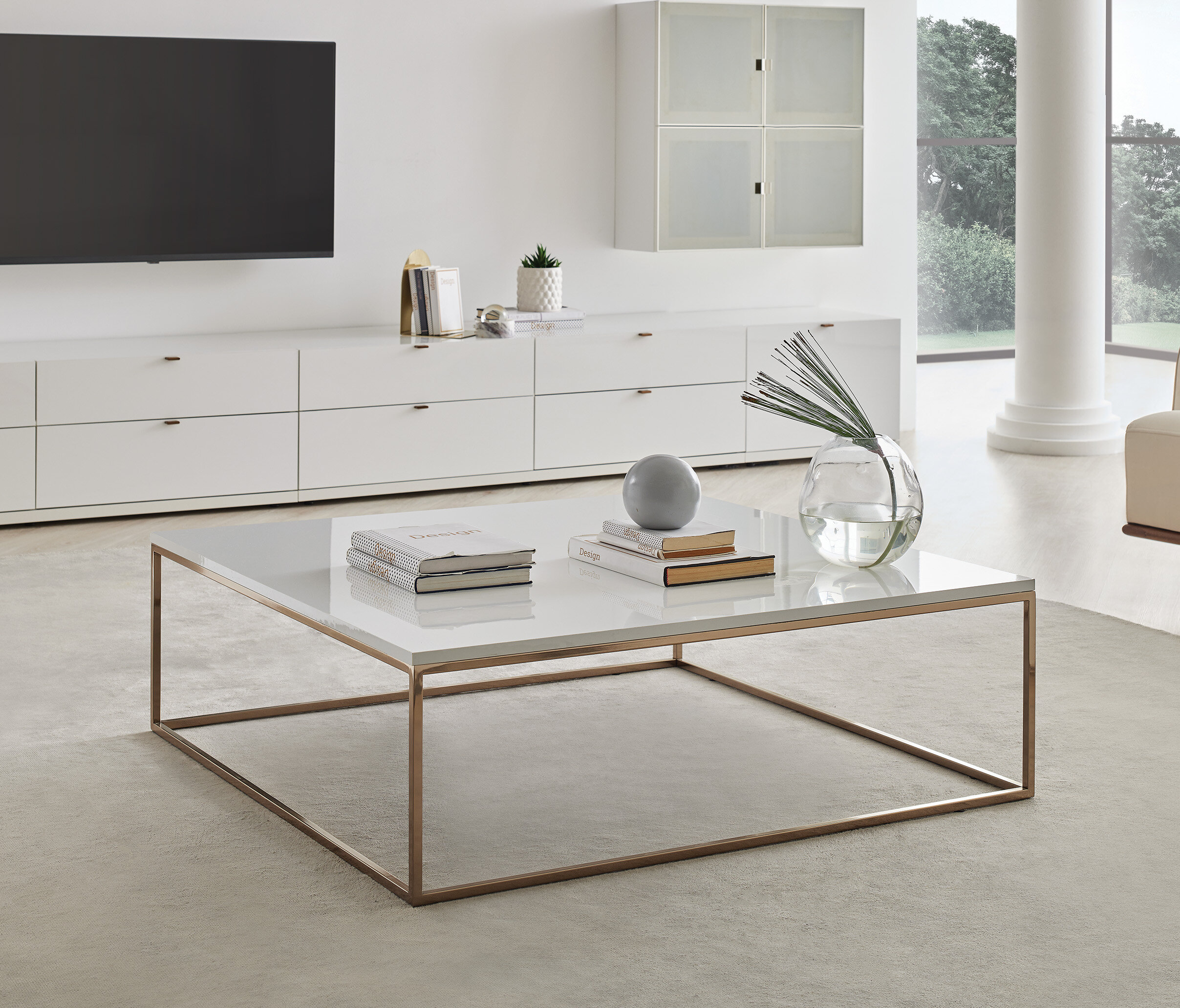Legato Coffee Table - White - Image 5