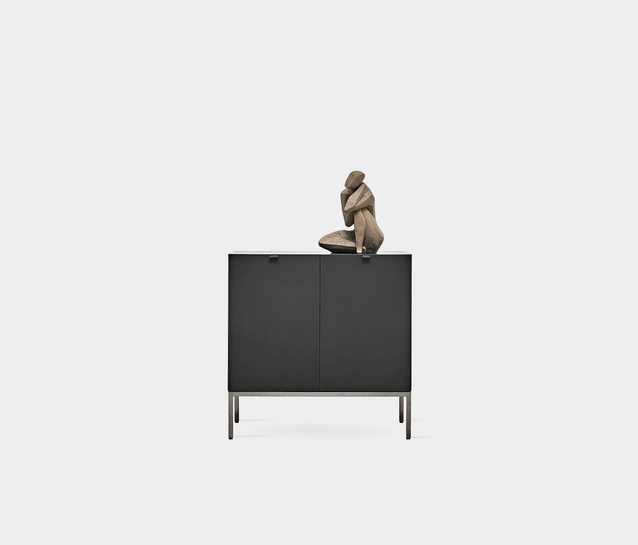 Legato 2 Doors Module 80 cm Black - Image 4