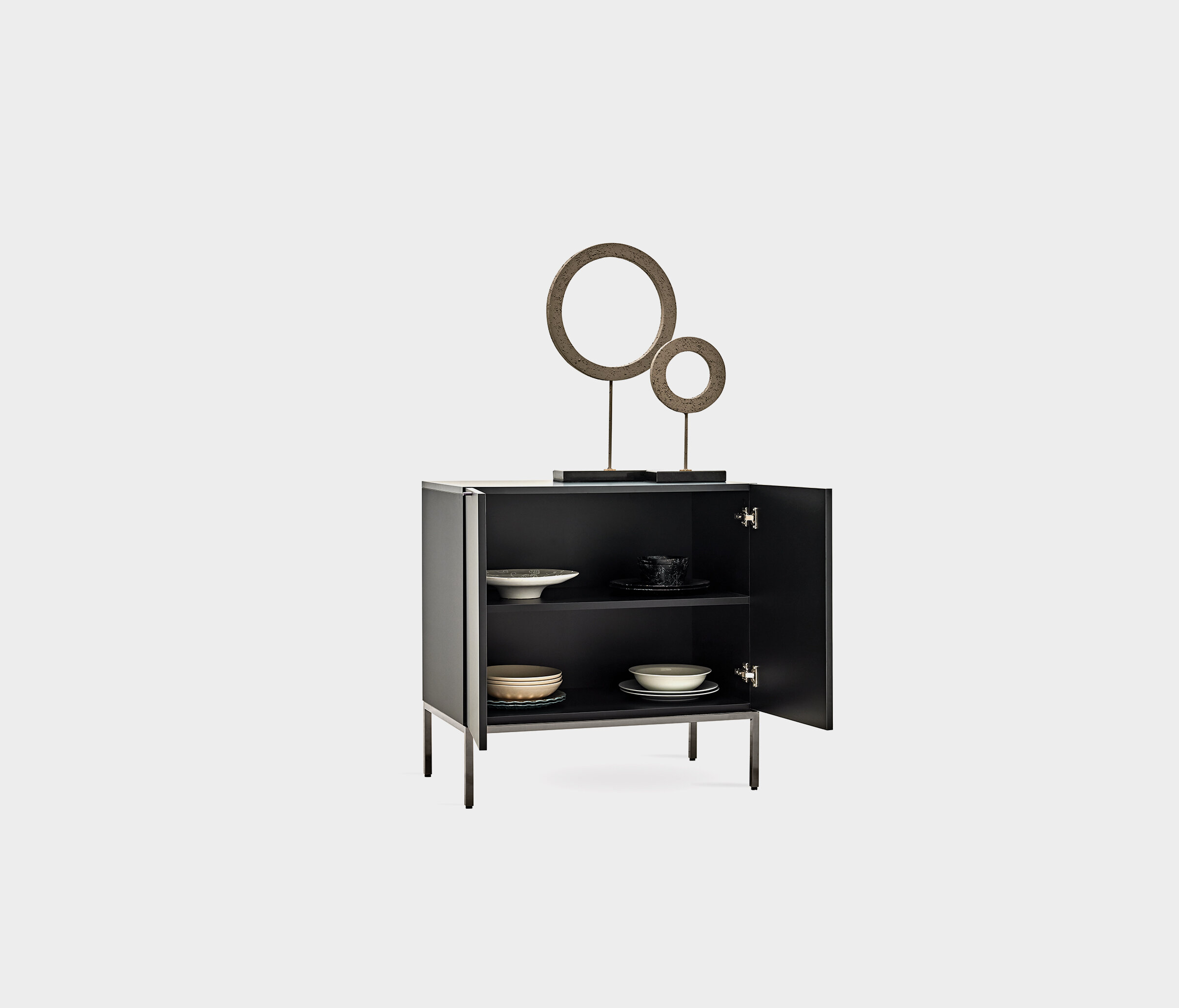 Legato 2 Doors Module 80 cm Black - Image 7