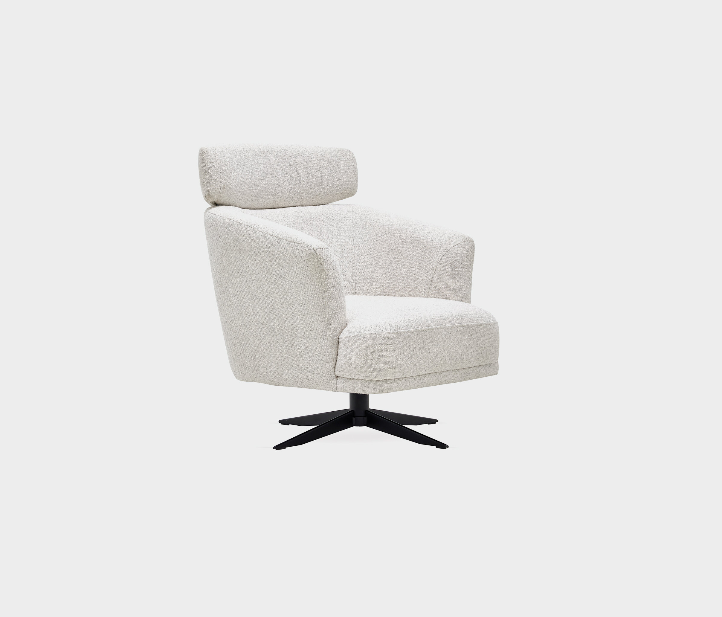 HERA ARMCHAIR SWIVEL LEG 2423 K1 GK:16007 WHITE AR:217 - Image 6