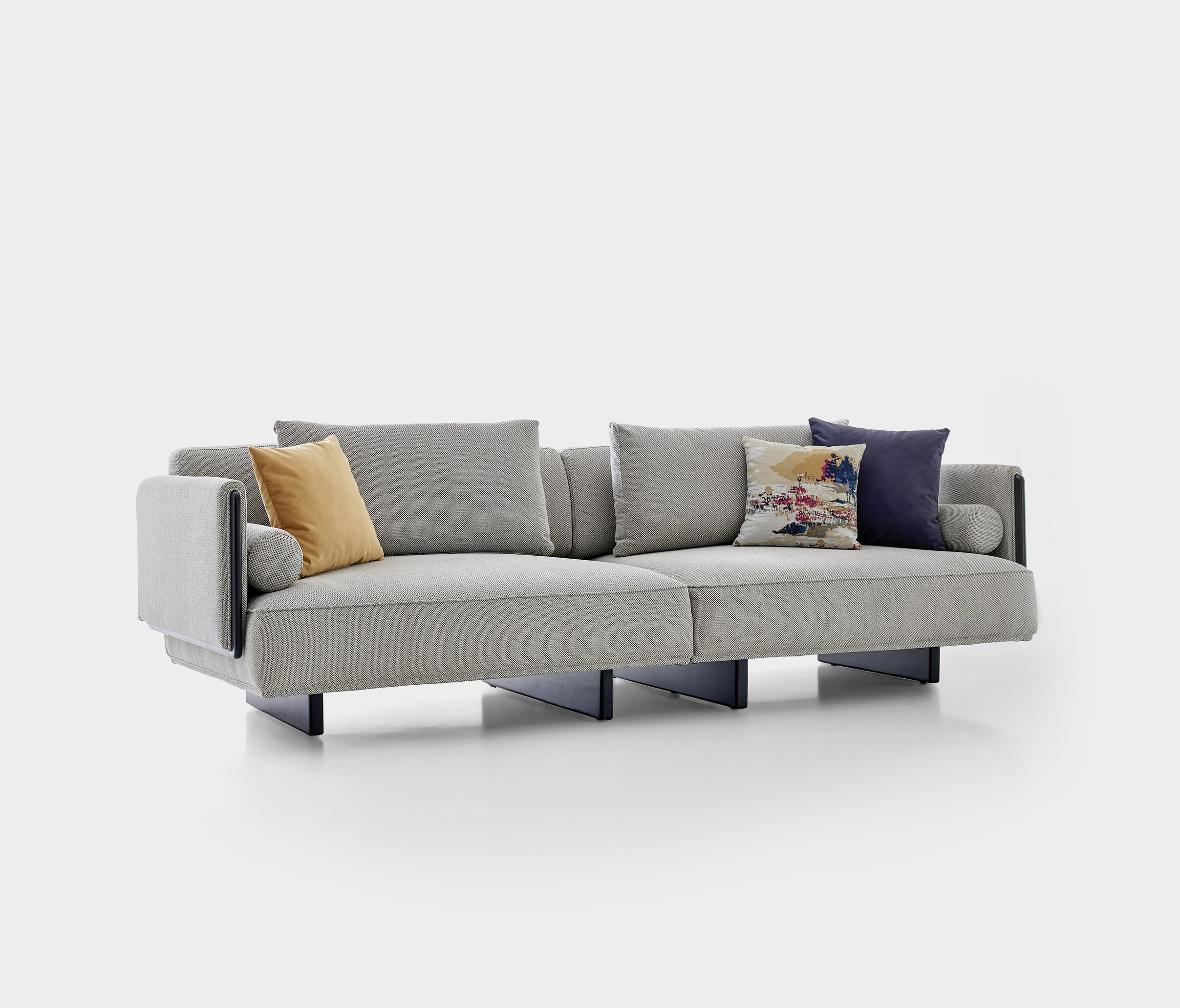 Canton 2,5 Seater Sofa - 2220 - K2 - 17605 White - AR:117 - Image 6