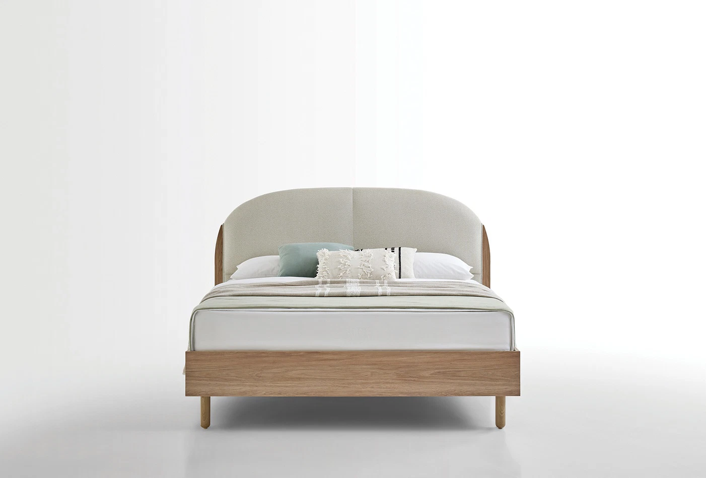 PERGE (160X200) BEDSTEAD WITH HEADBOARD - Image 5