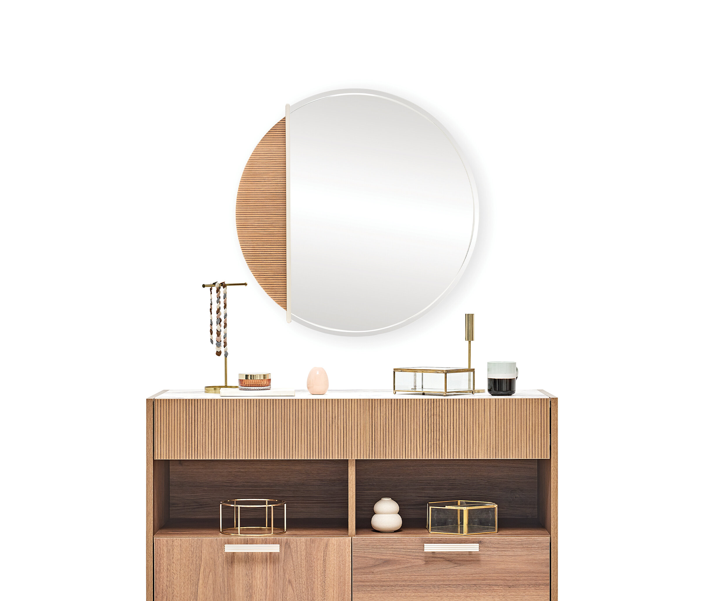 PAVIA CHEST OF DRAWERS MIRROR - Image 4