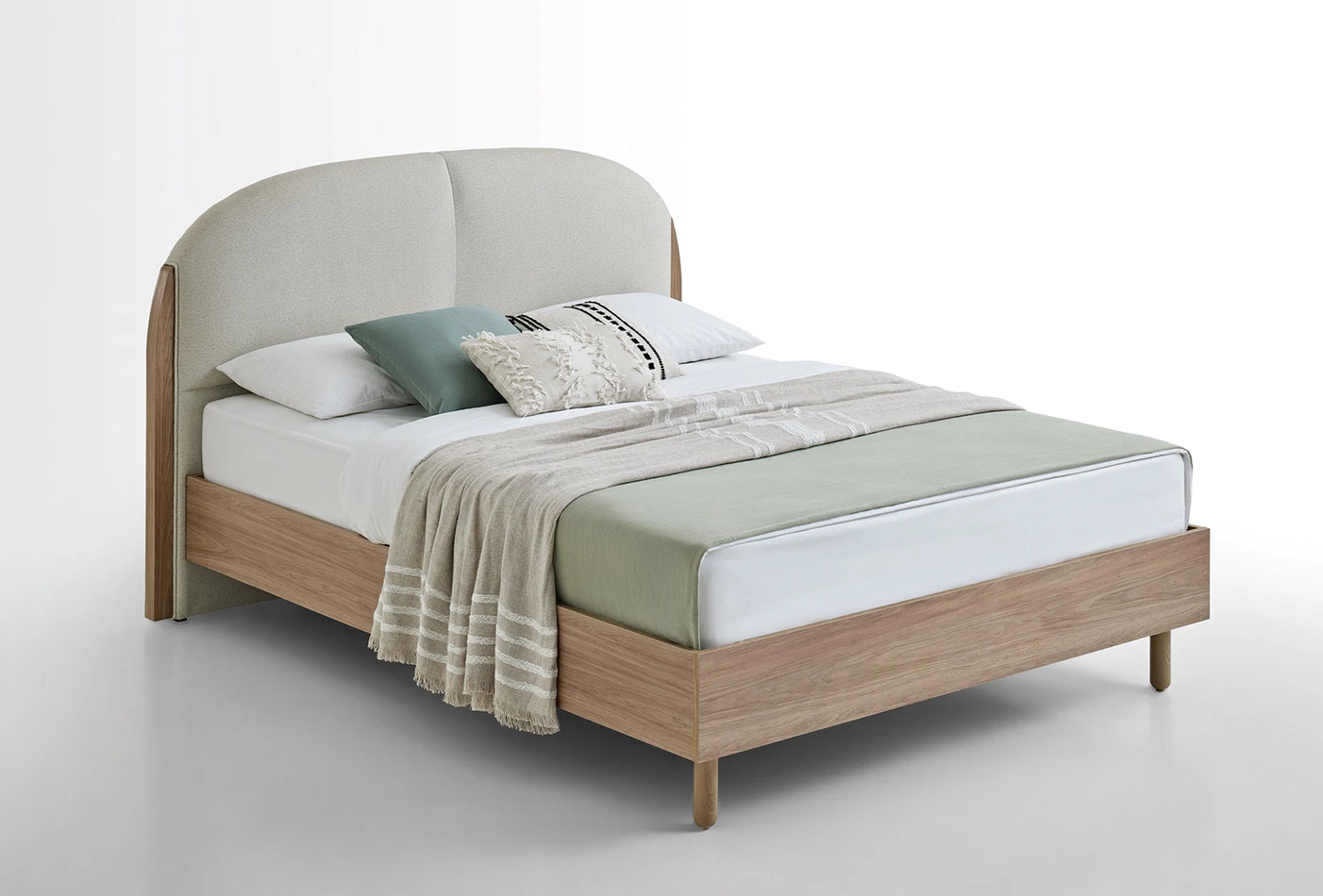 PERGE (160X200) BEDSTEAD WITH HEADBOARD