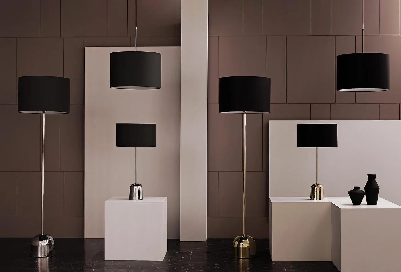 Piero Pendant Lamp - Gold&Black - Image 6