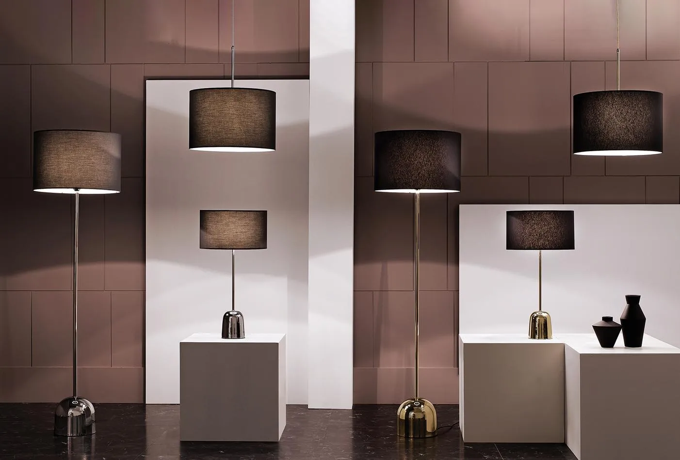 Piero Pendant Lamp - Gold&Black - Image 8