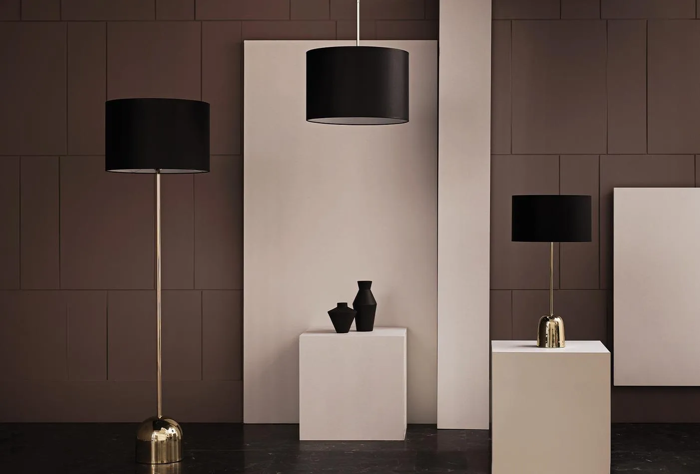 Piero Pendant Lamp - Gold&Black - Image 7