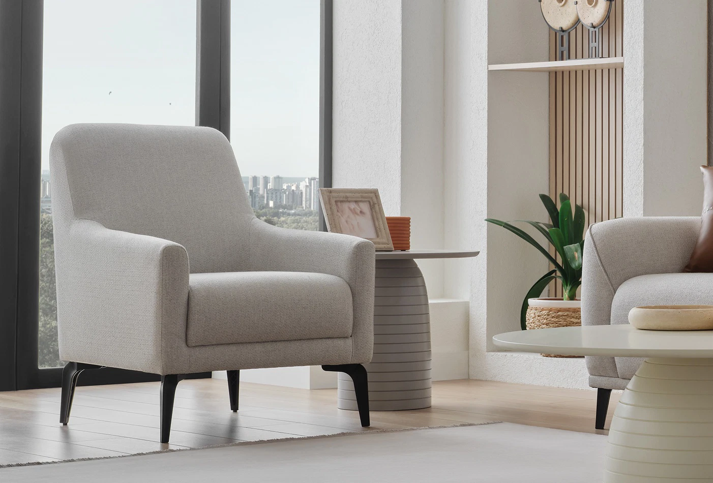 CANTE ARMCHAIR GK:14207 CREAM AR:317.. - Image 2