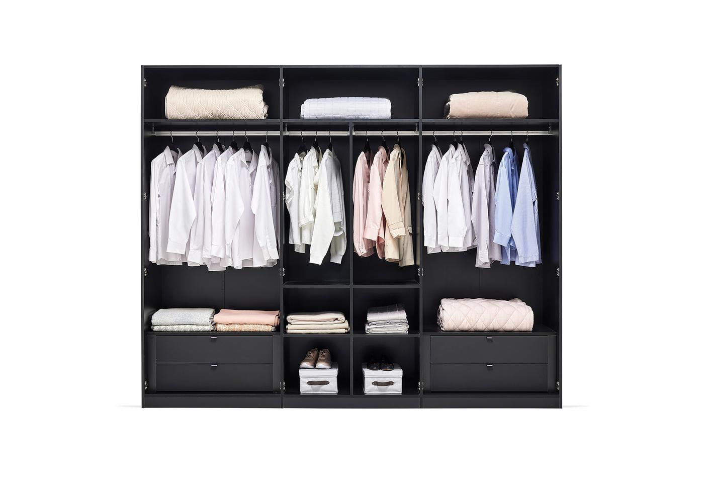 LEGATO 6 DOOR ACCORDION WARDROBE - Image 3
