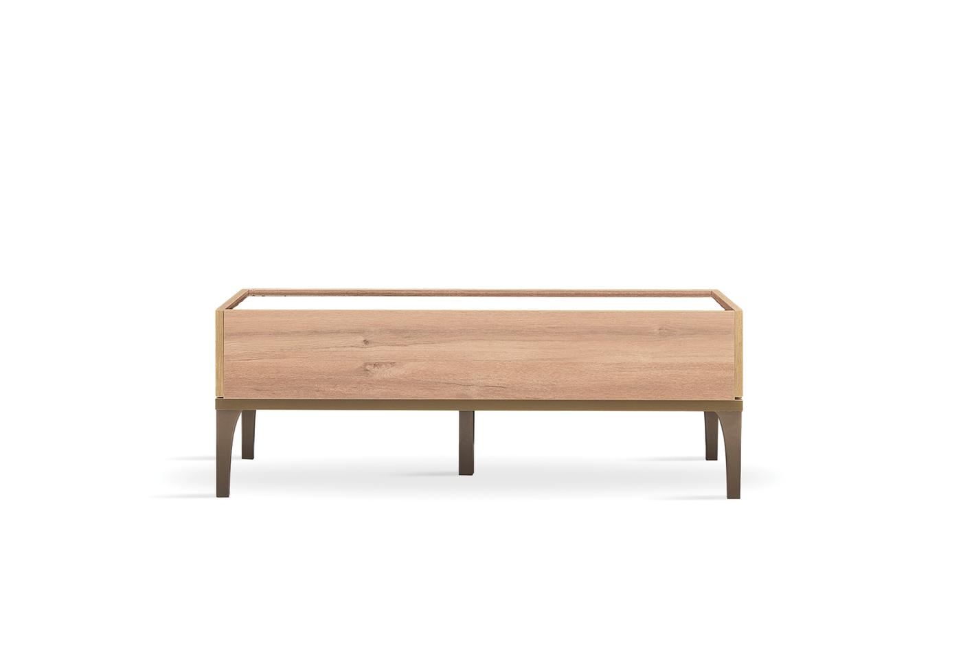 SONA COFFEE TABLE WITH GLASS - Image 5