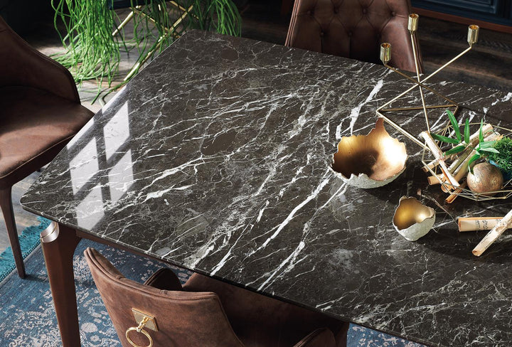 Elegante Non-extendable Marble Table - Image 3