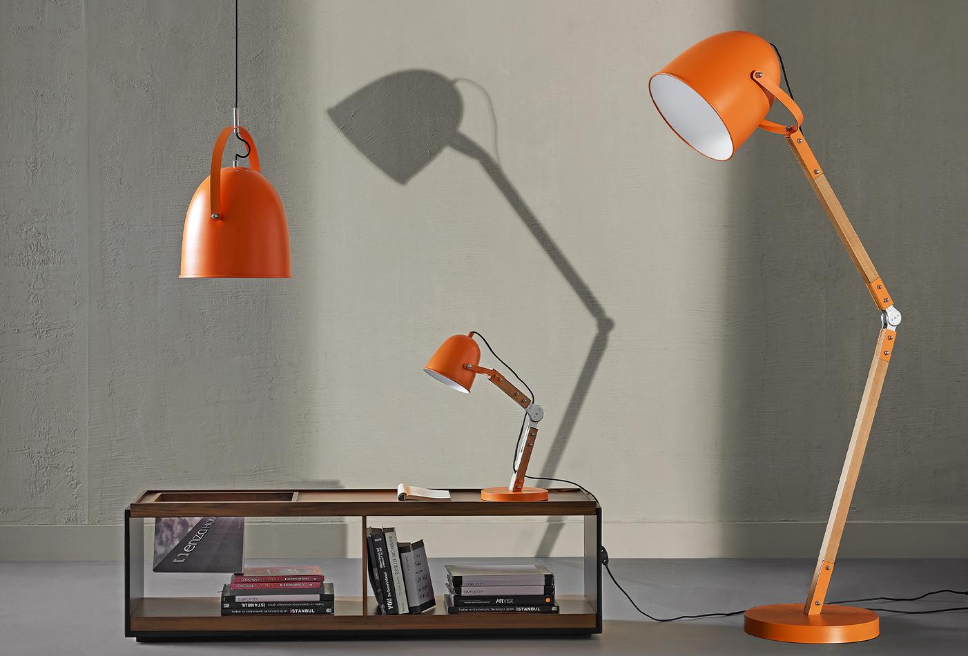 Stage Lampshade-Orange (20cm*60cm) - Image 3