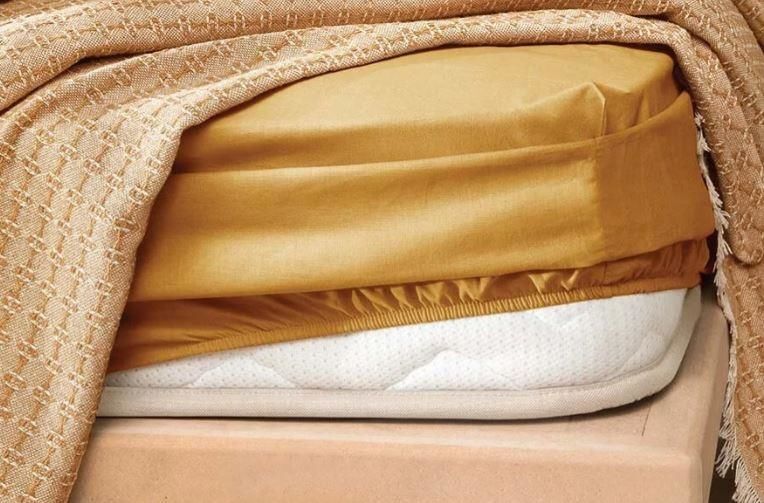 Queen Size Marita Pique Set - Saffron - Image 3