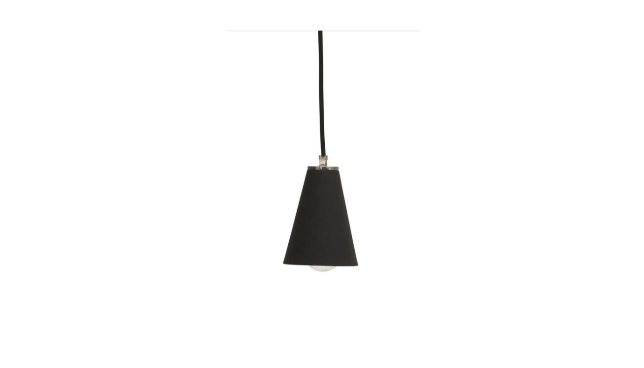 Conic Pendant Lamp-Black (10x150) - Image 2