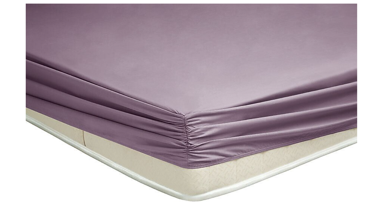 140x200 Noah Fitted Sheet - Purple - Image 2