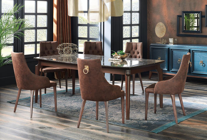 Elegante Non-extendable Marble Table - Image 2