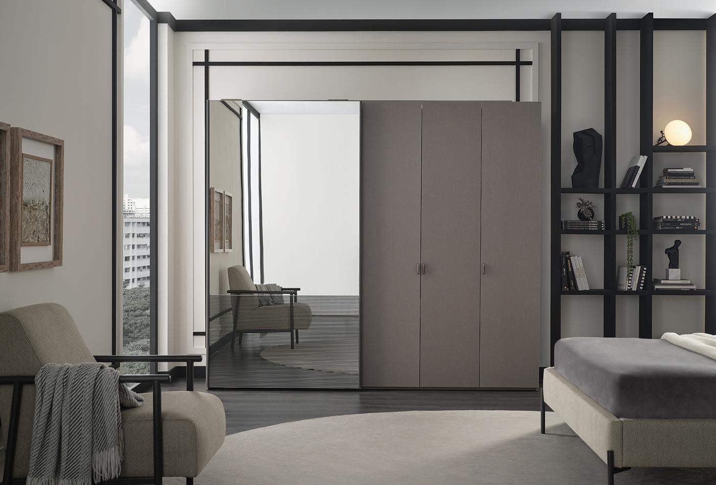 BERTA 260 CM HYBRED DOOR WARDROBE - Image 2