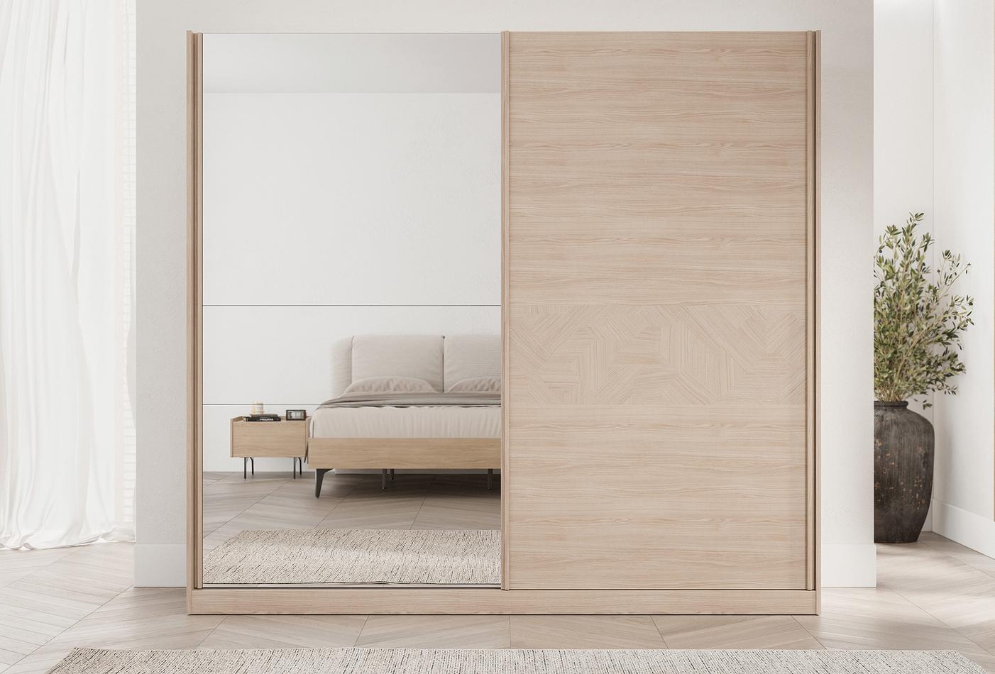 TERRA 240 CM SLIDE DOOR WARDROBE - Image 4