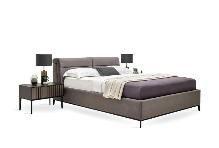 Riga Bedstead w Headboard 160x200 - - Image 4