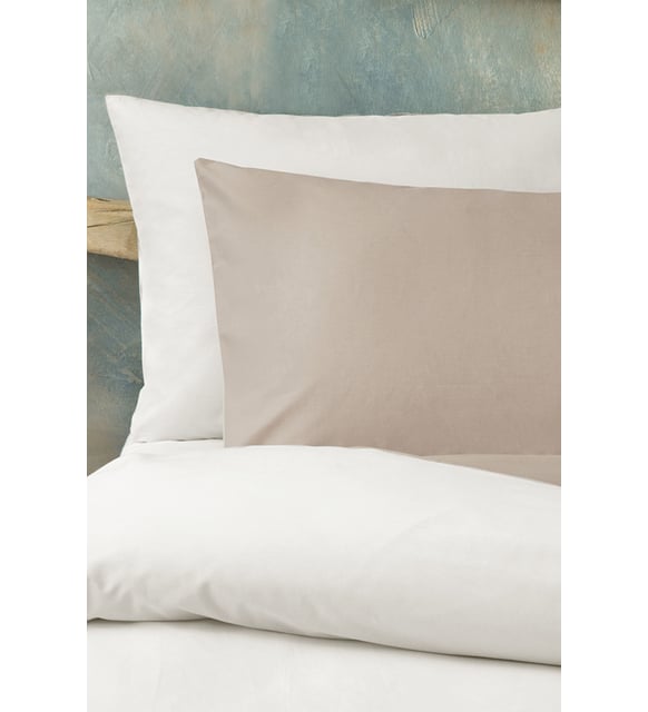 Double Size Noah Rnf Duvet Cover Set (Beige-Ecru) - Image 4