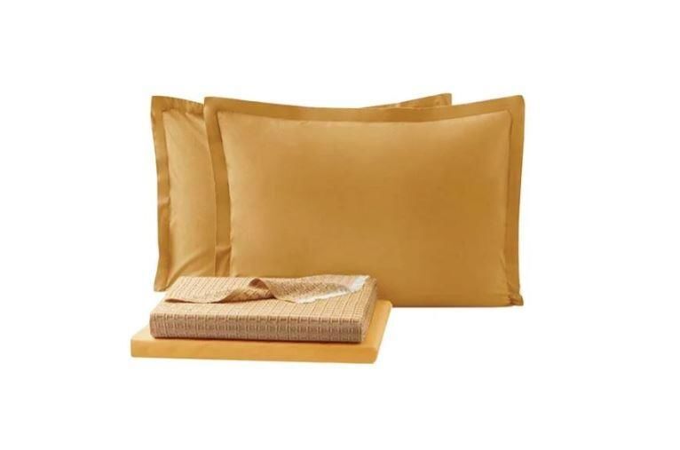 Queen Size Marita Pique - Saffron - Image 4
