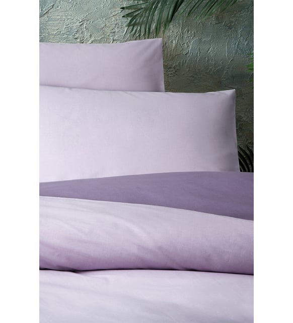 140x200 Noah Fitted Sheet - Lilac - Image 4