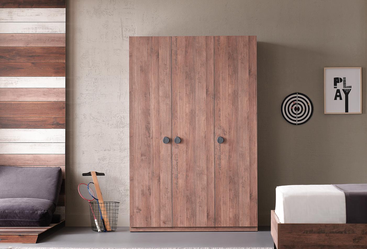 ORLANDO TEEN ROOM 3 DOOR WARDROBE