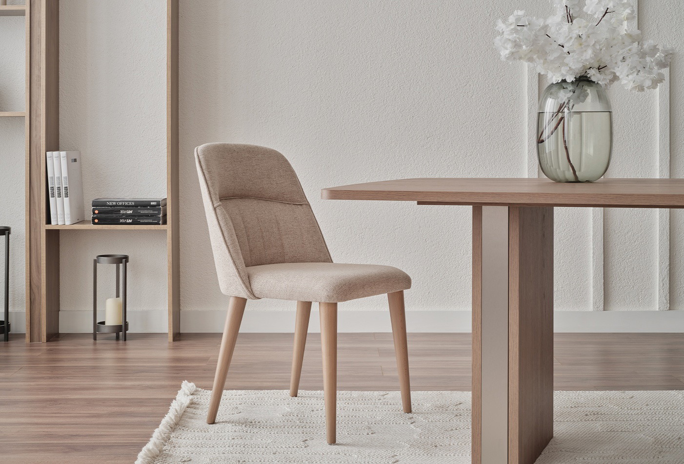 PALOMA NON-EXTENDABLE DINING TABLE..