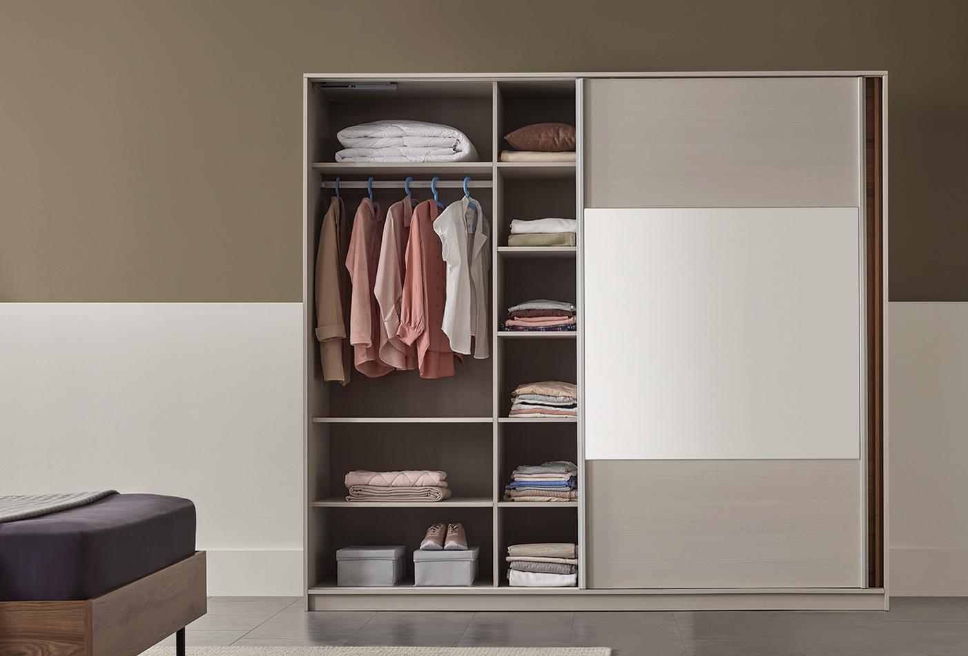 Loreto 240 cm Sliding Door Wardrobe