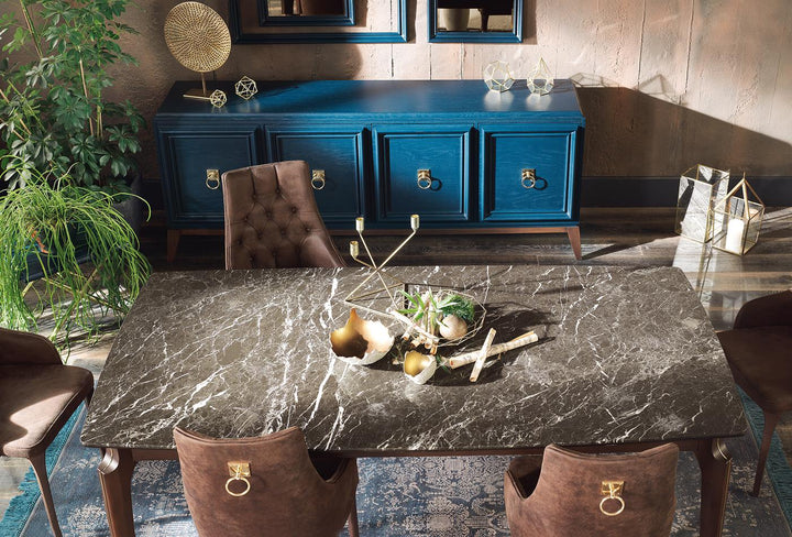 Elegante Non-extendable Marble Table