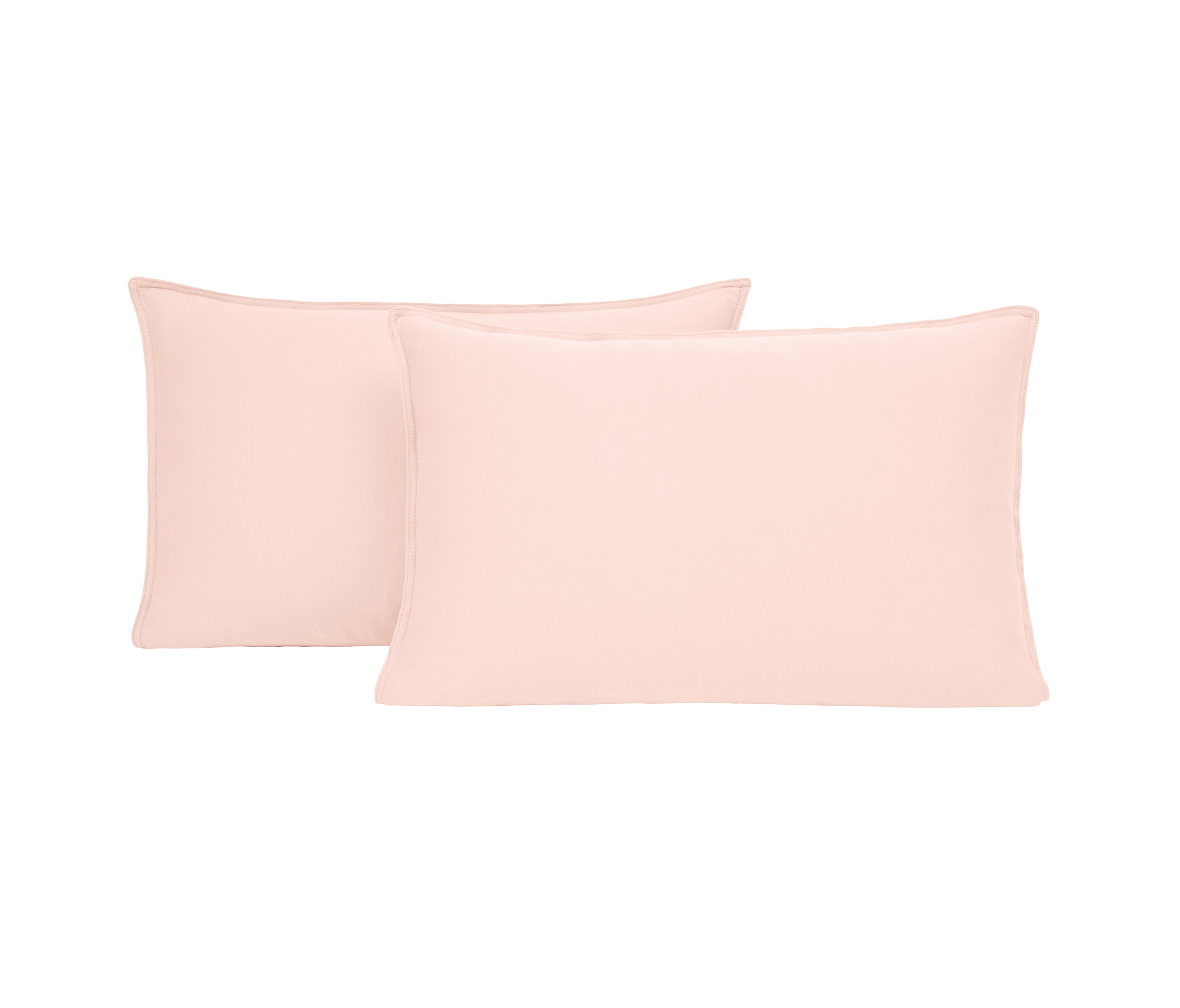 50x70 Exp Plain Enzyme Washed 2in1 Pillowcase - Blush