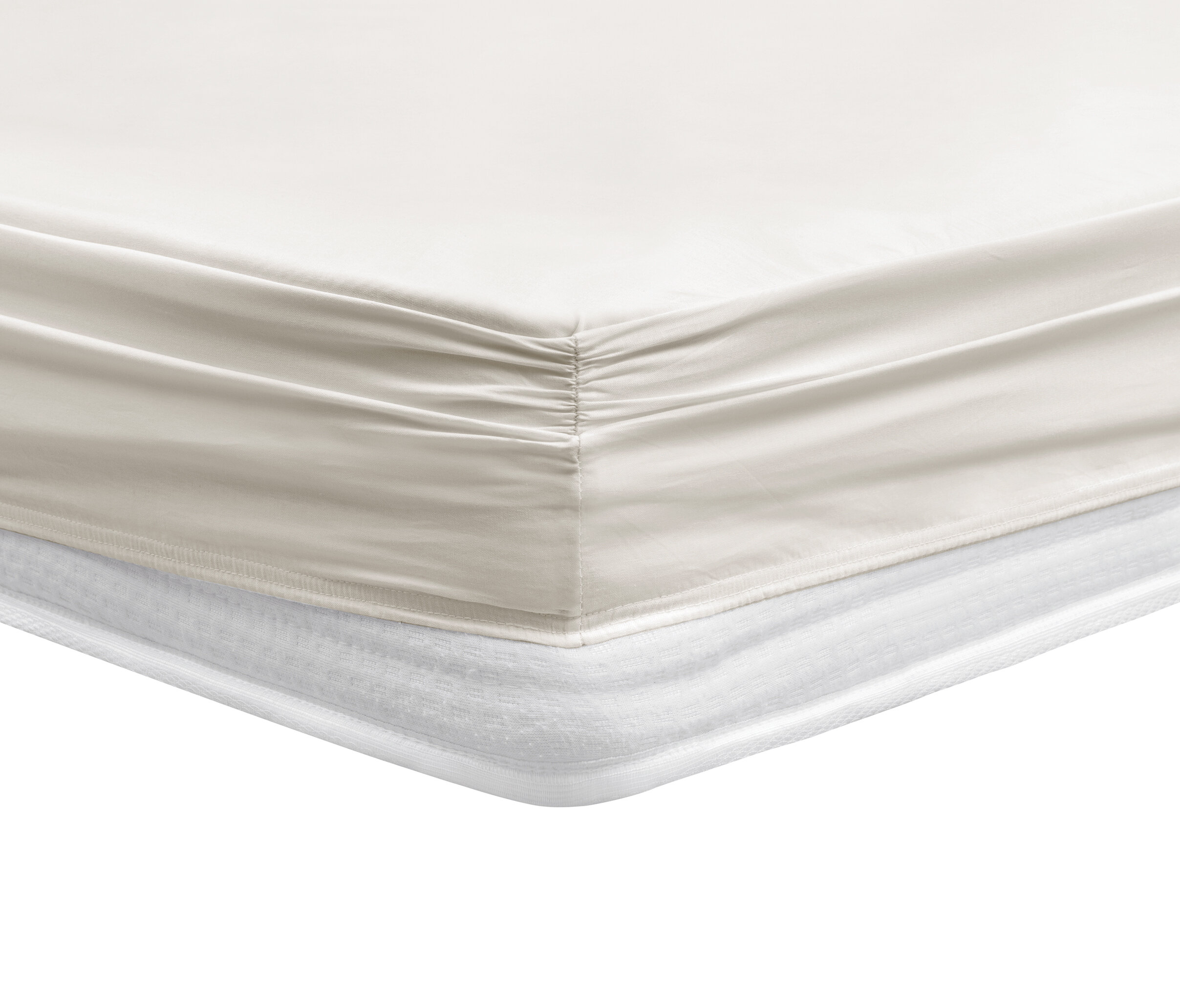 180x200 Noah Exp Fitted Sheet - Ecru