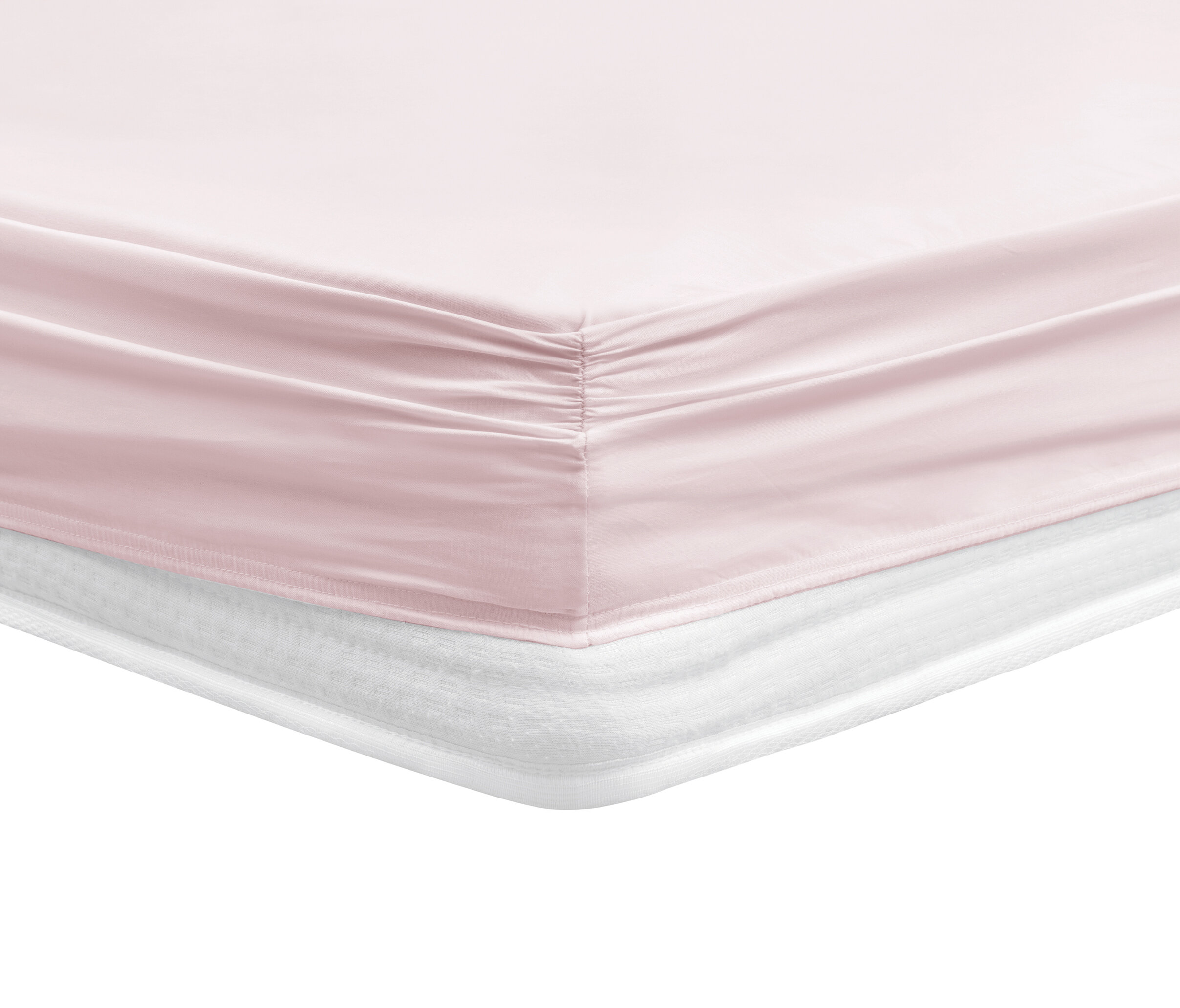 100x200 Noah Fitted Sheet - Dusty Rose