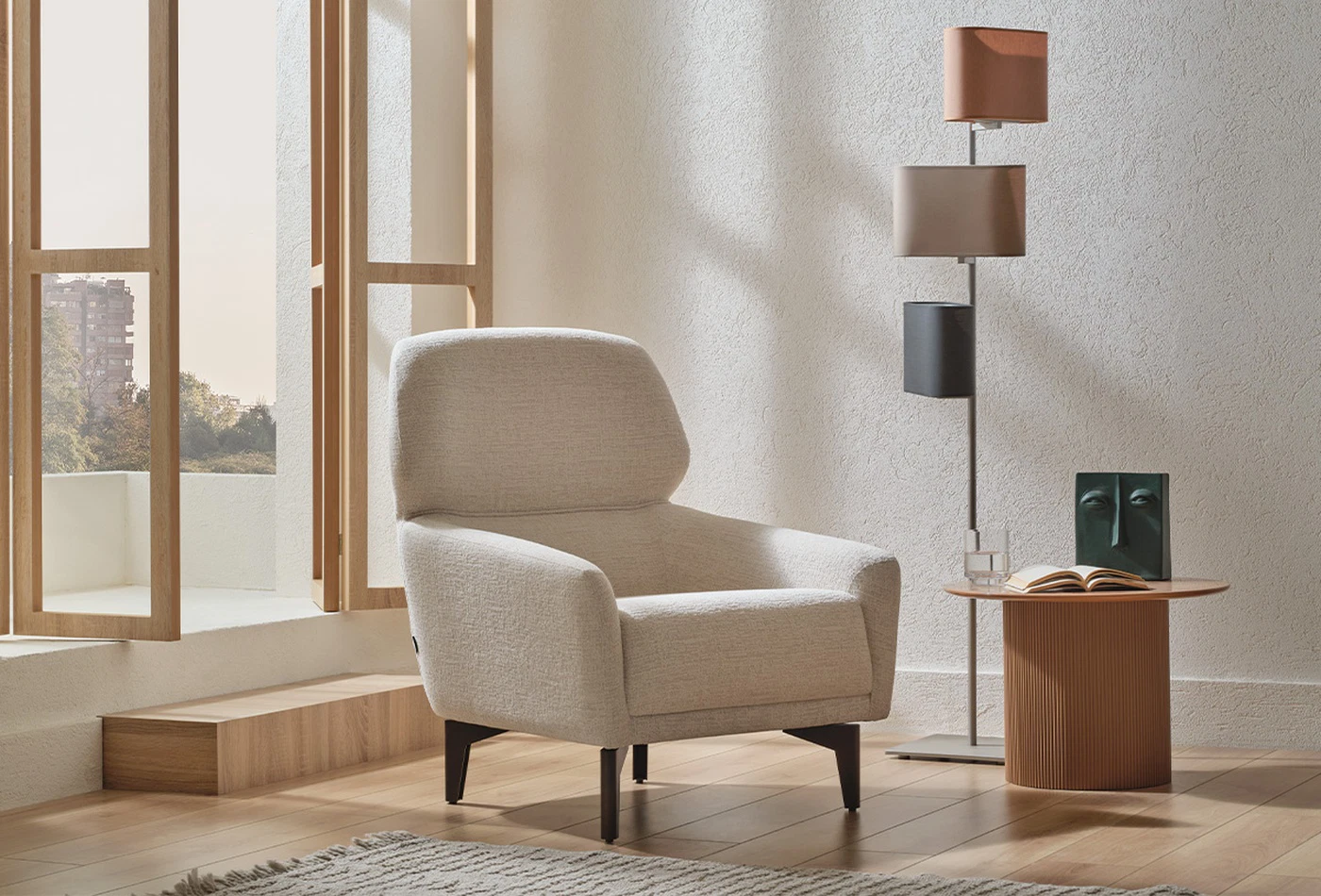 HERA ARMCHAIR 2423 K1 GK:16007 WHITE AR:217 - Image 2