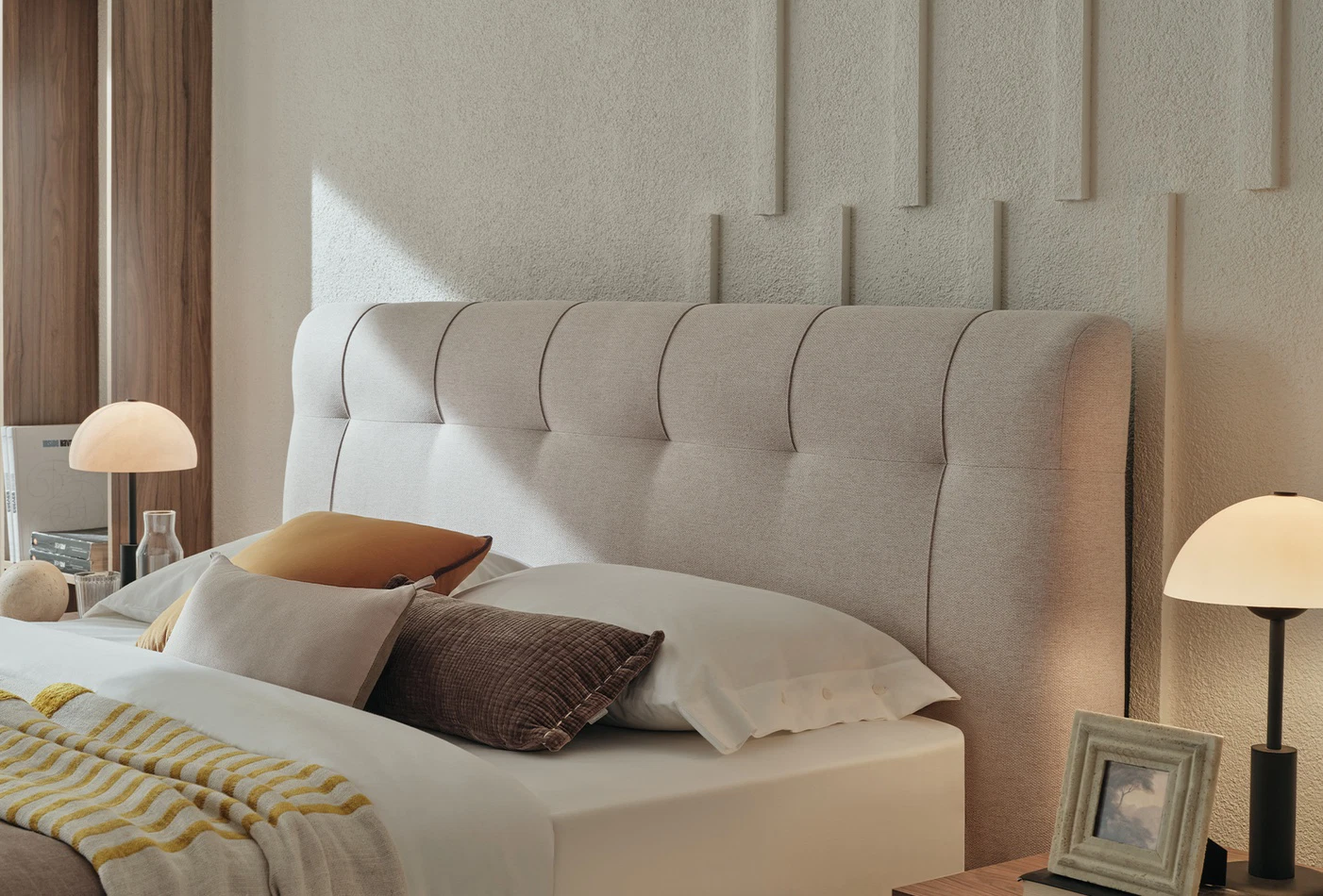 Paloma Bed Base with Headboard - Image 5