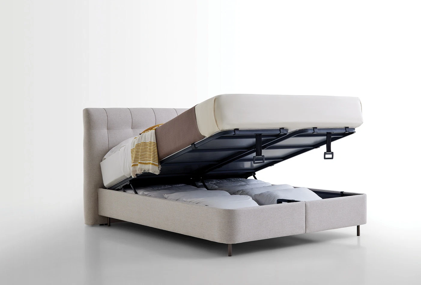 Paloma Bed Base with Headboard - Image 8