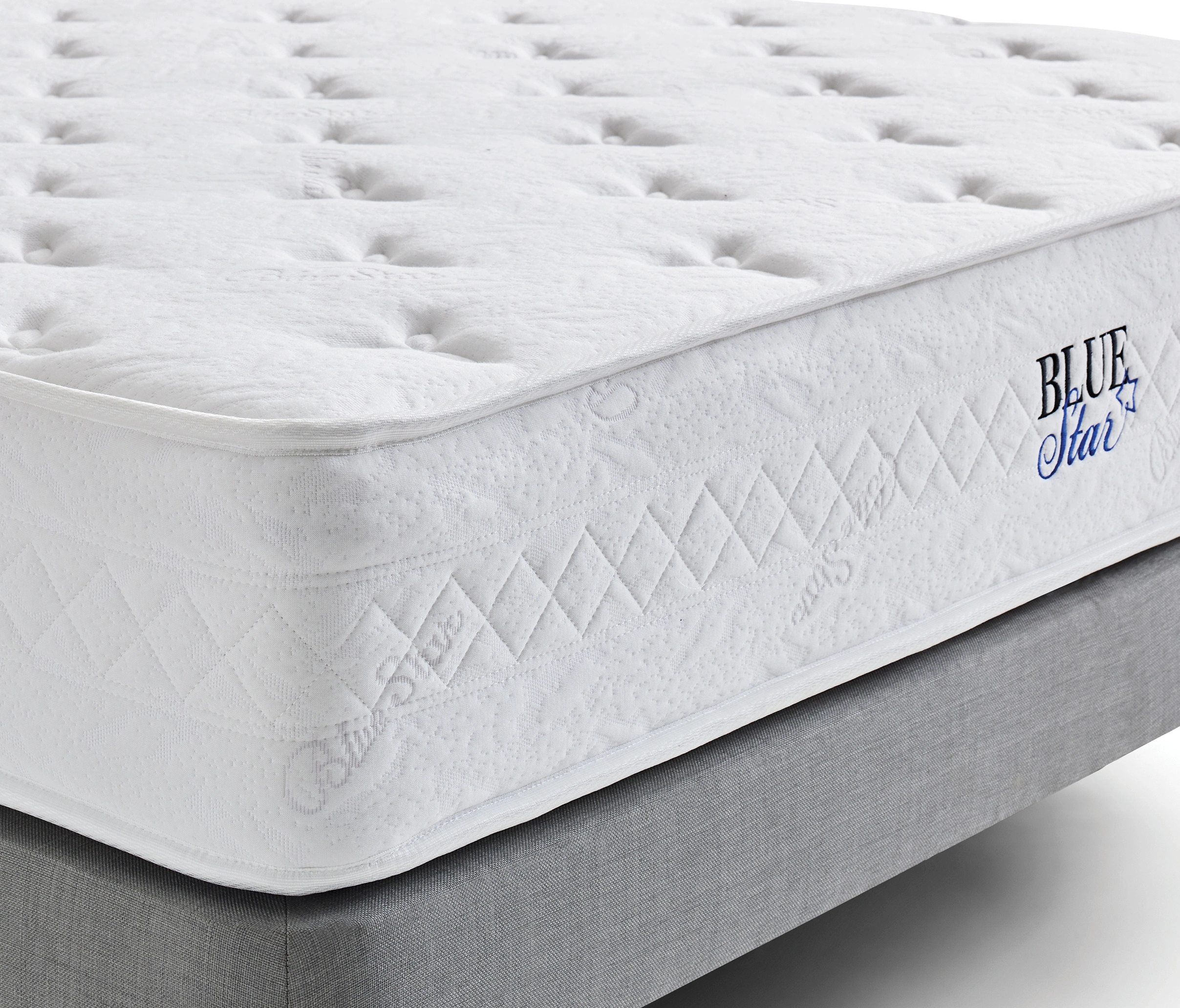 180X200 EU BLUE STAR SPRING MATTRESS - Image 4