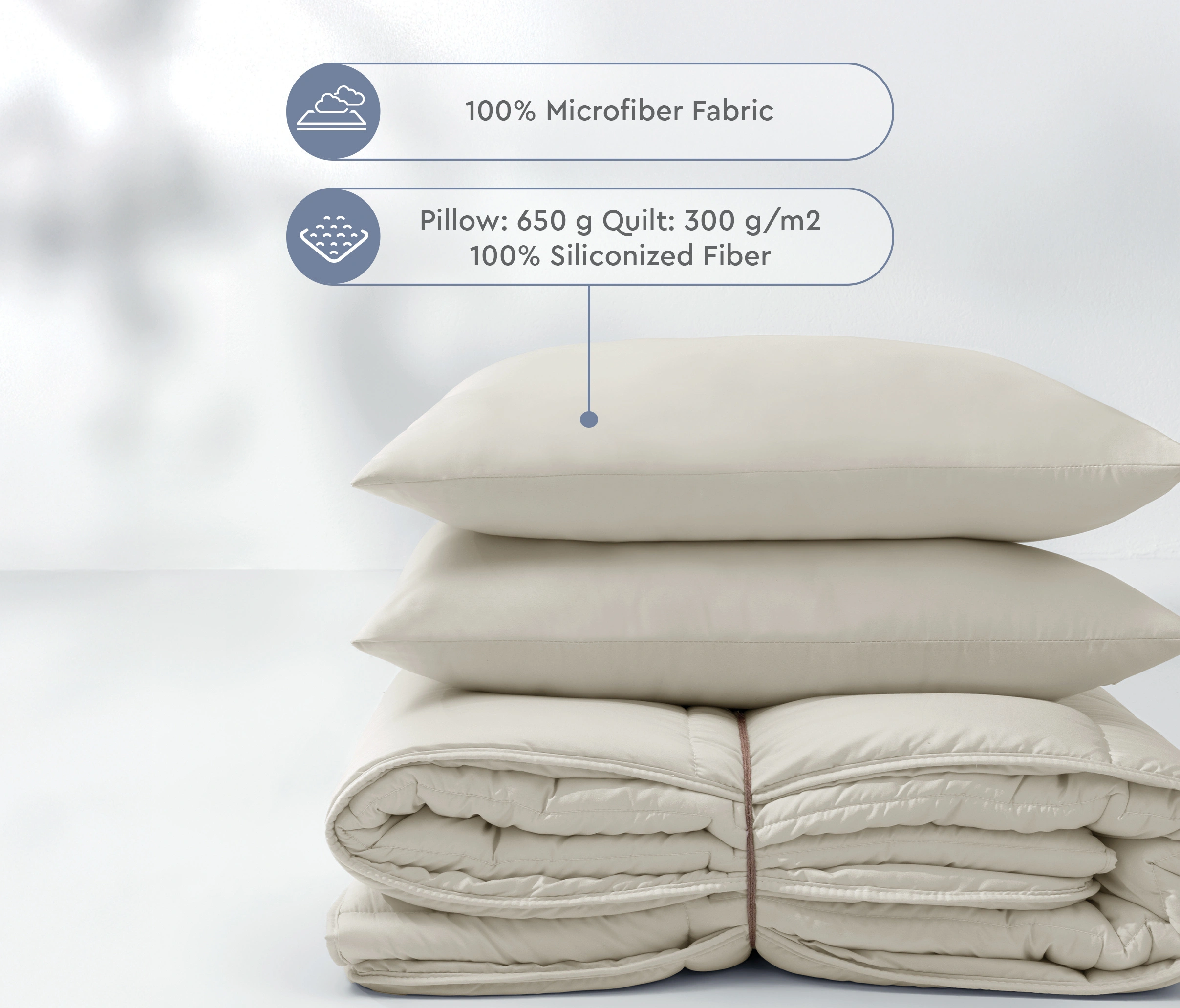 Single Size Macaron Quilt&Pillow Set - - Image 6